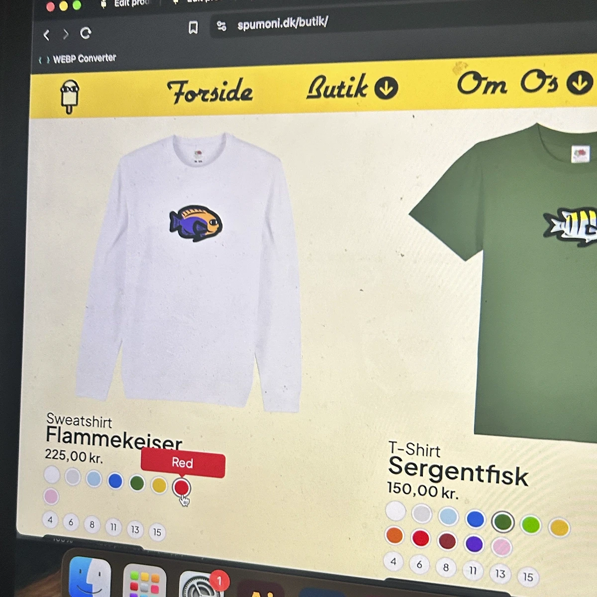 Example work of ui ux design