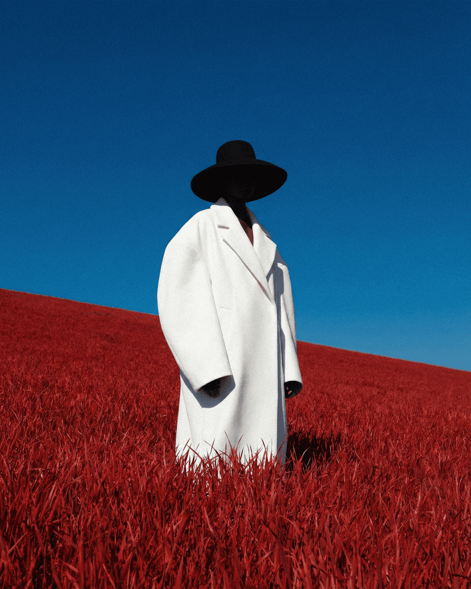  Surreal Landscape Figure