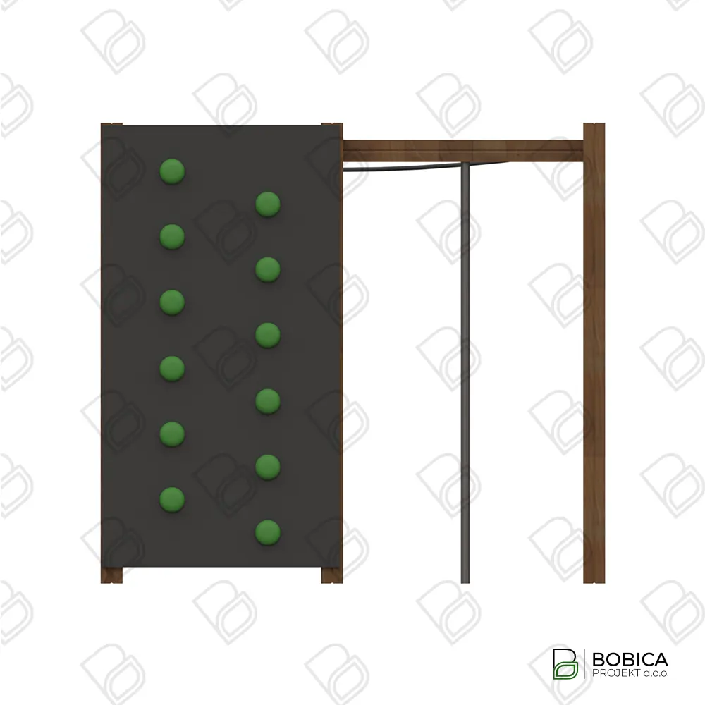 Drvena penjalica "SpiderCube"