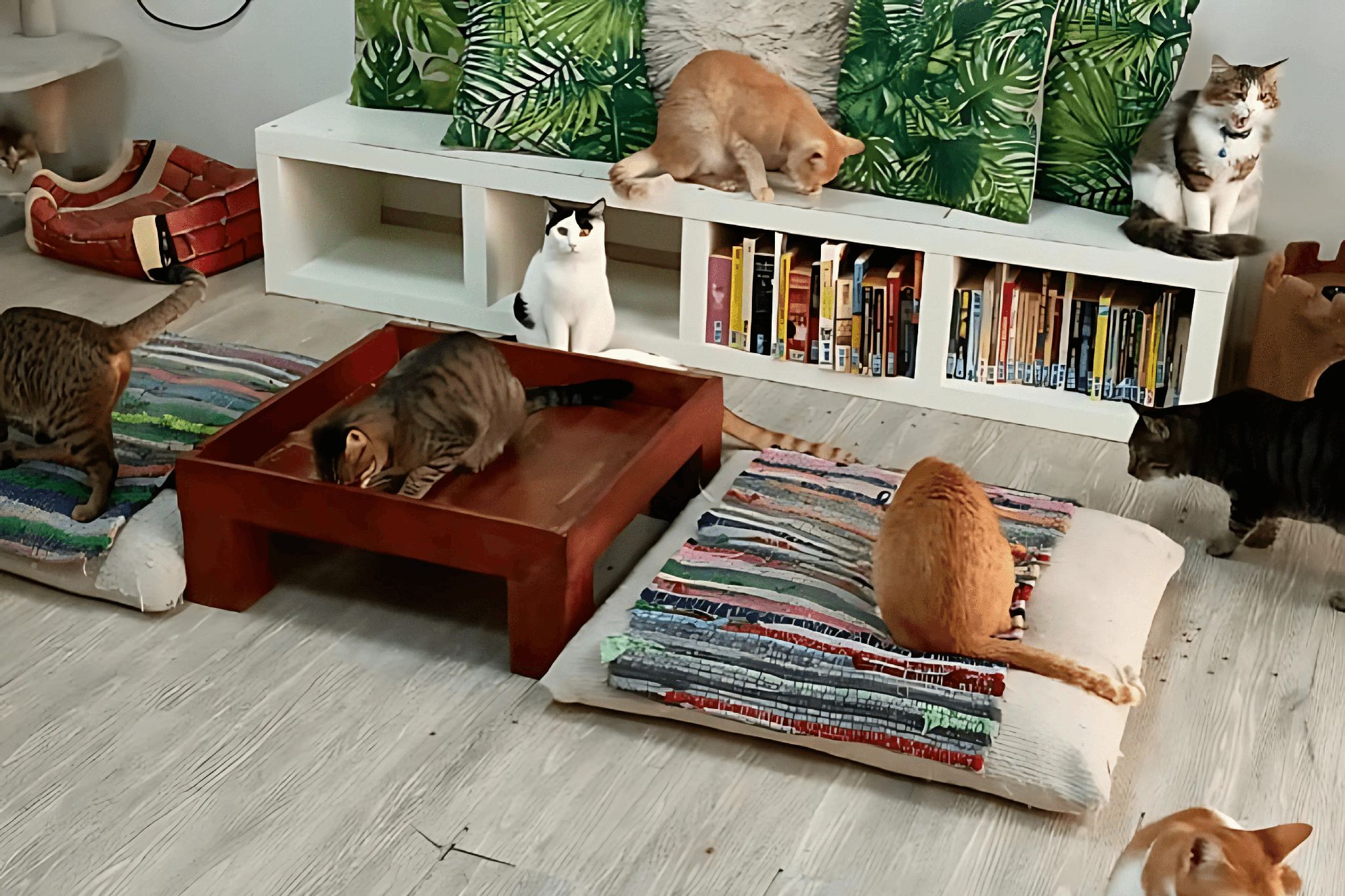 Where is Ailuromania Cat Cafe Located?