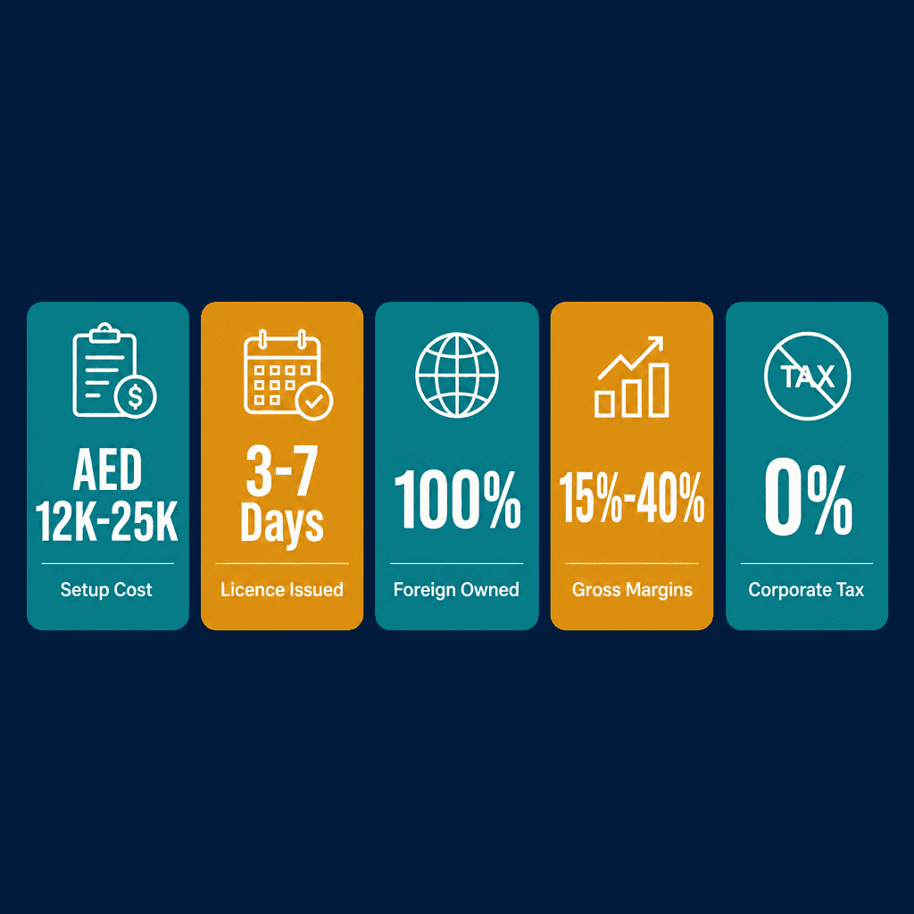 Infographic: Lighting Equipment & Requisites Trading License in Dubai: Cost and Requirements