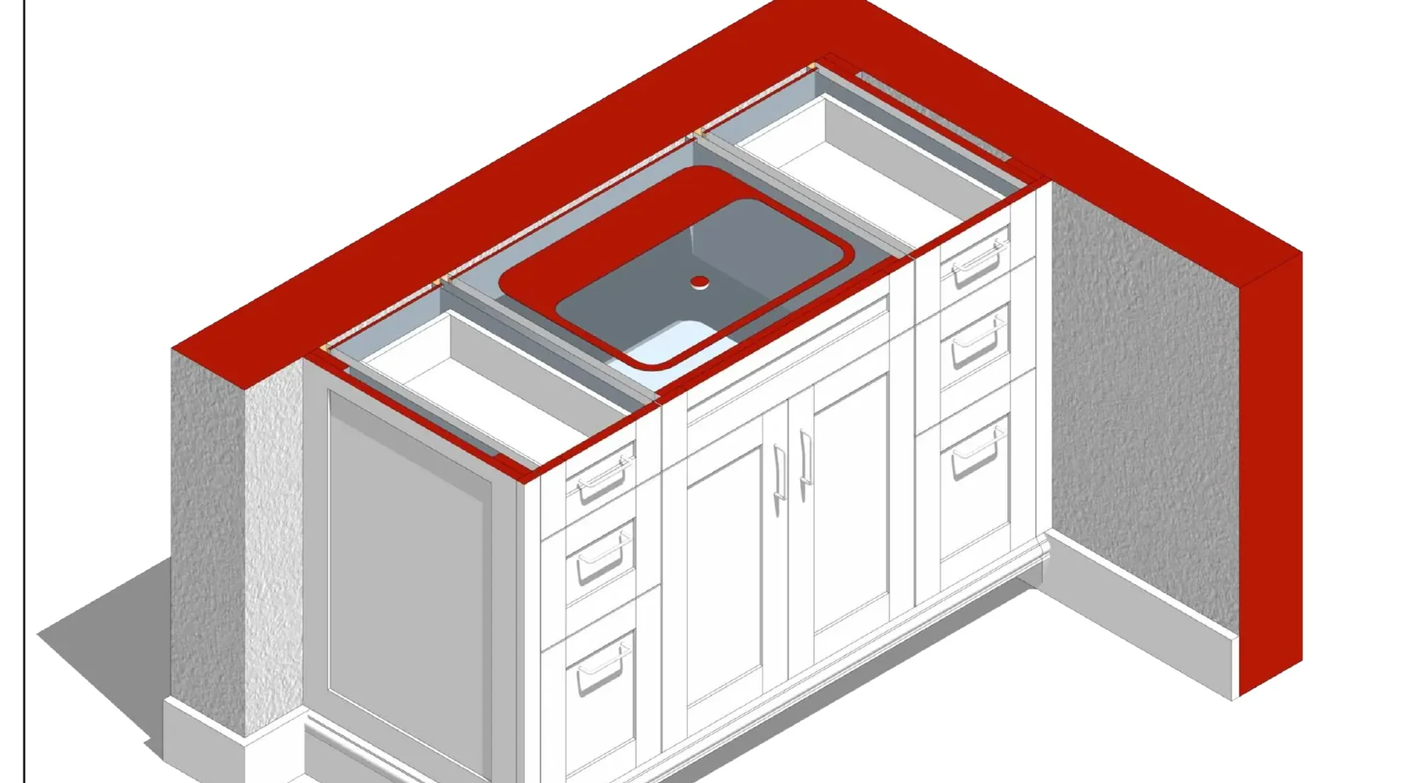 Carriage-House Bath Vanity drawing sheet 3