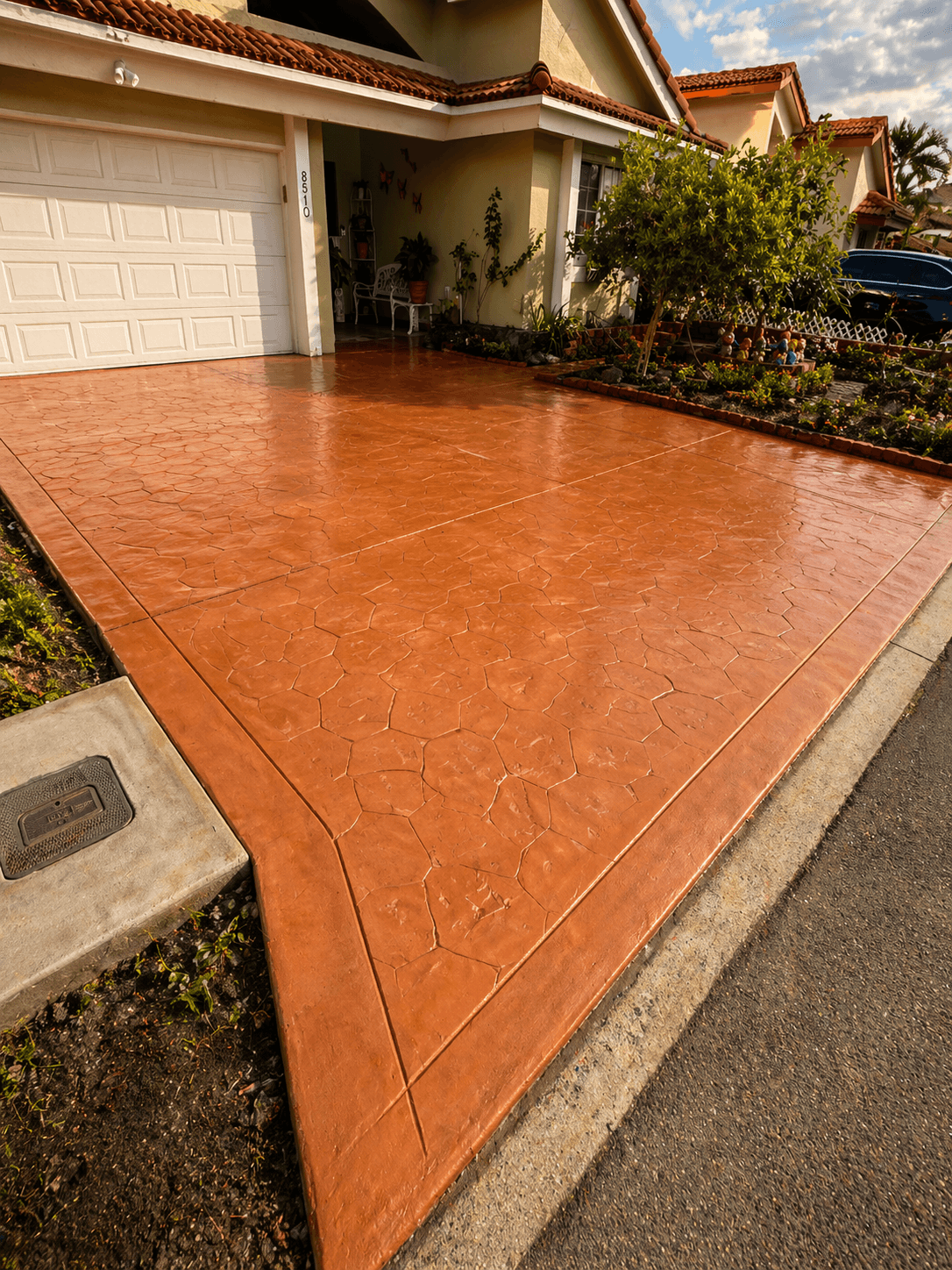 driveway orange