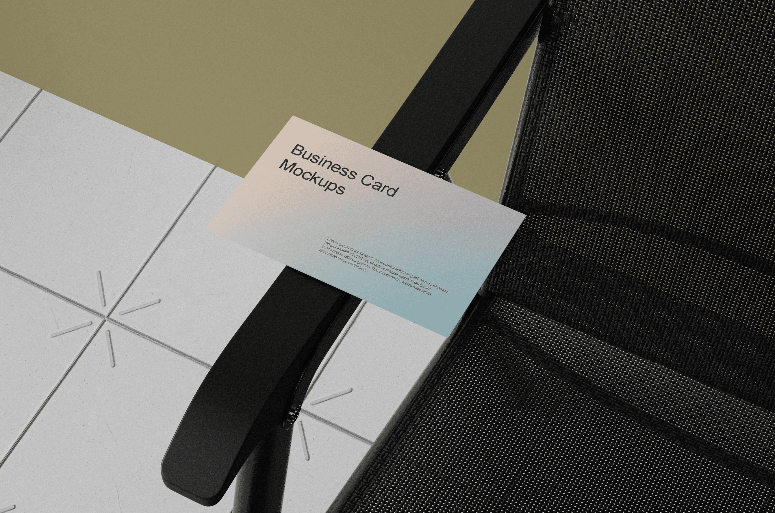 Professional vertical ID card mockup with a purple lanyard and black plastic buckle, featuring a minimalist white and purple brand logo on a solid purple textured background.