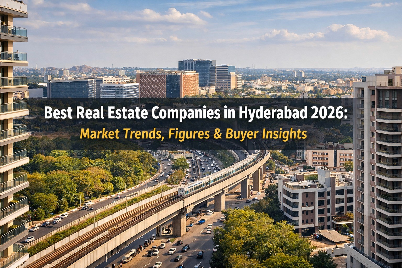 Best Real Estate Companies in Hyderabad 2026 Market Trends, Figures & Buyer Insights blog cover