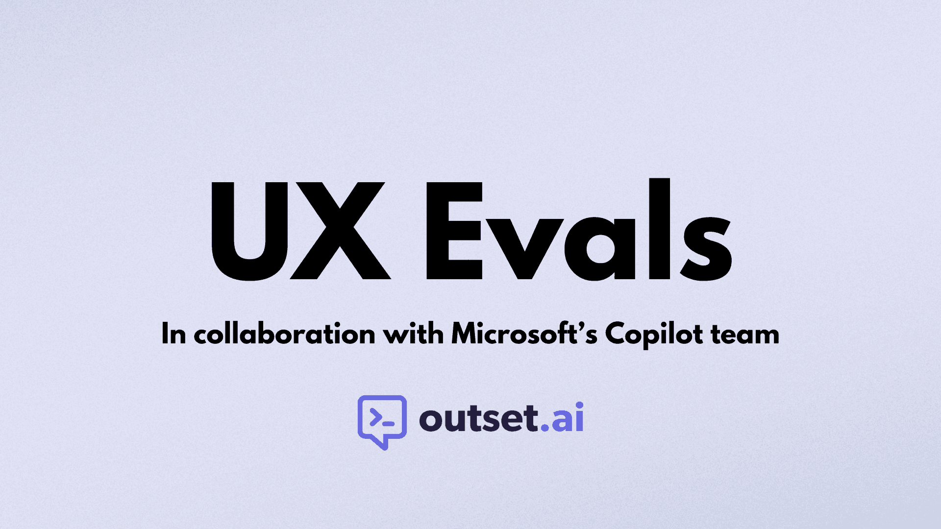 Outset and Rally logos on a purple background