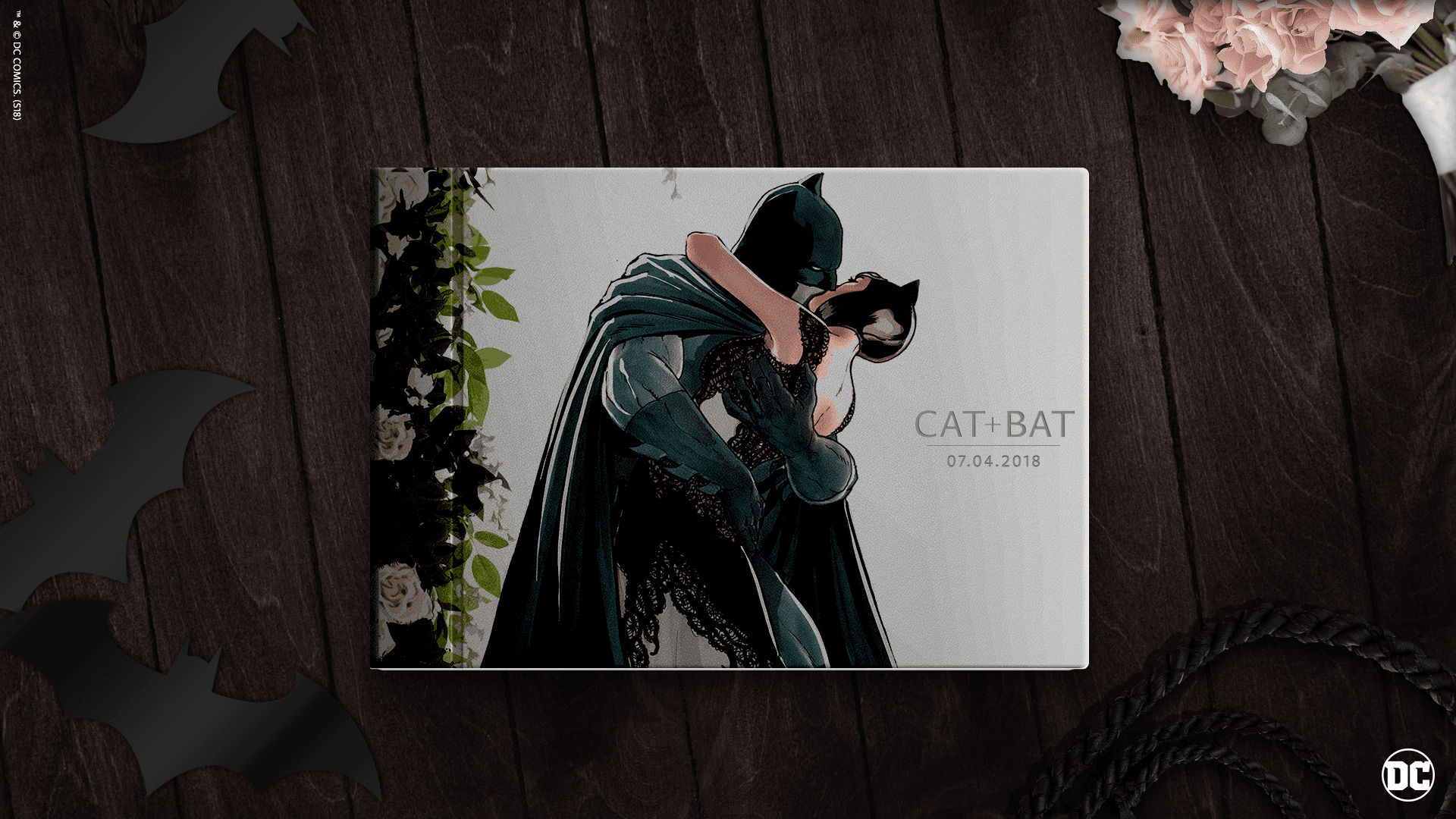 DC Batrimony scrapbook