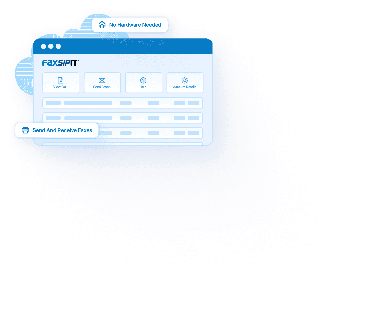 Cloud fax graphics