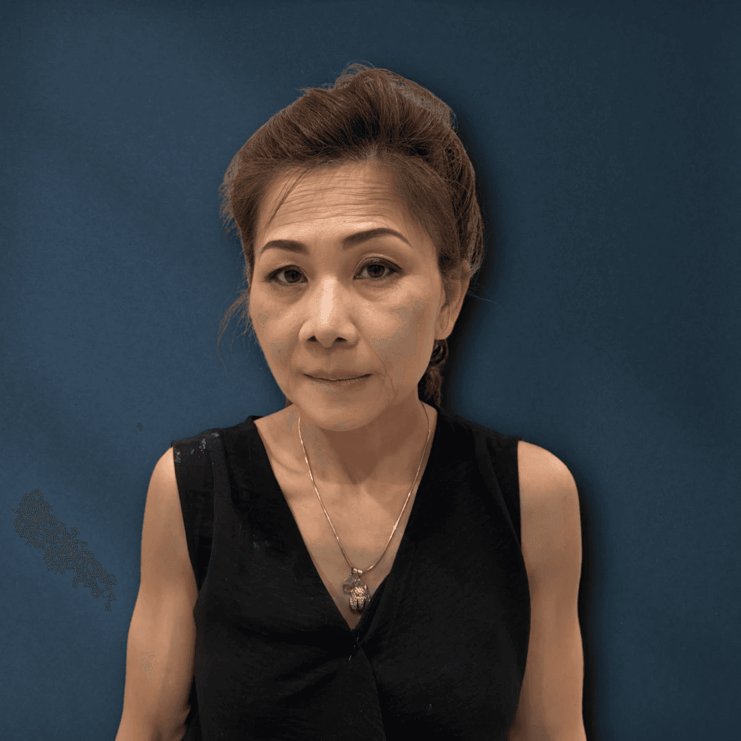 a nail box with design