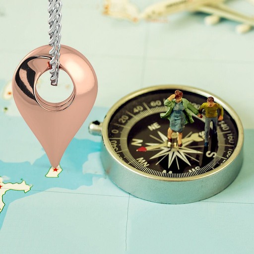 A navigation pin, to always find my way to you.