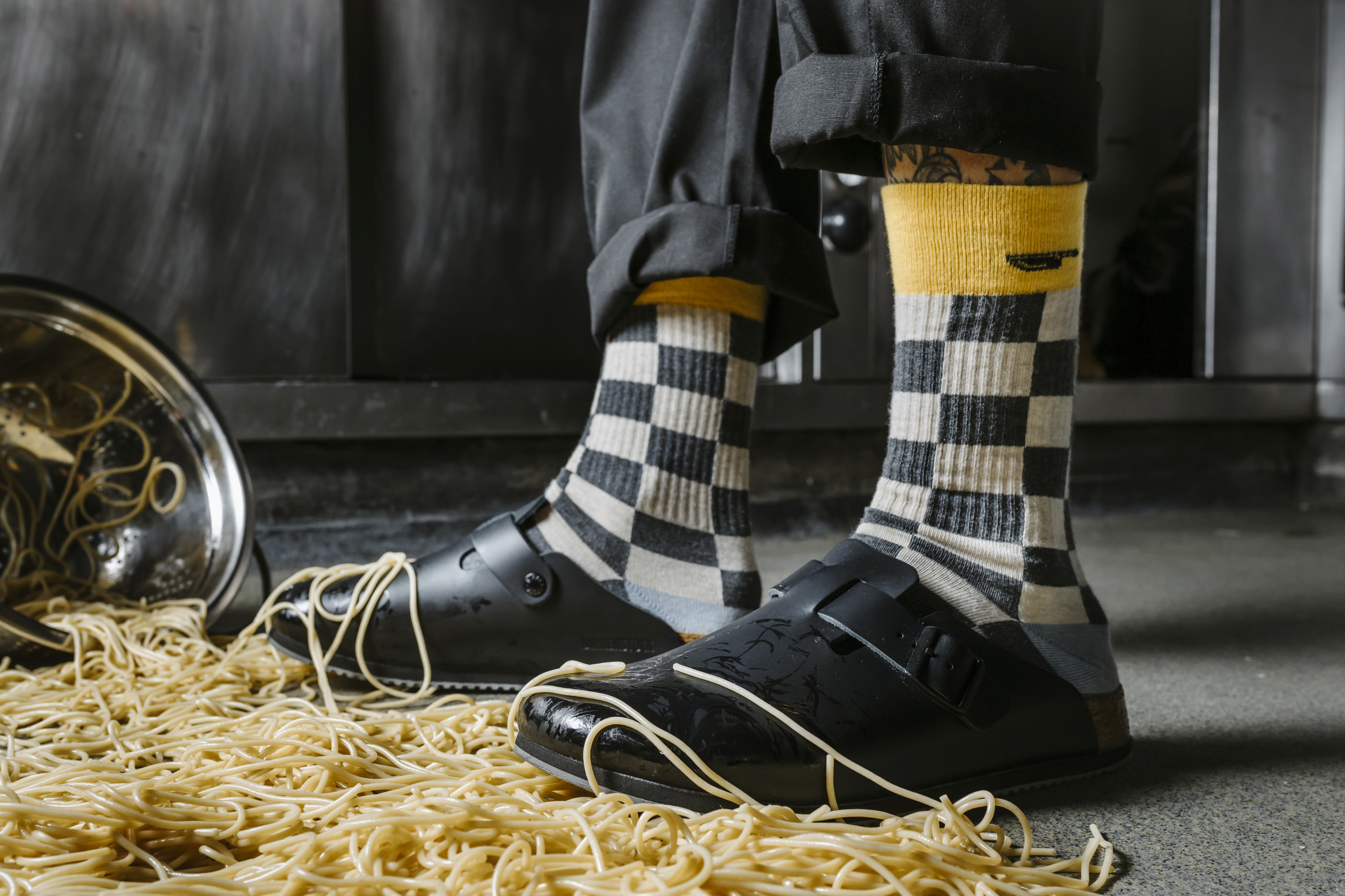 qooqer calcetines quchillo