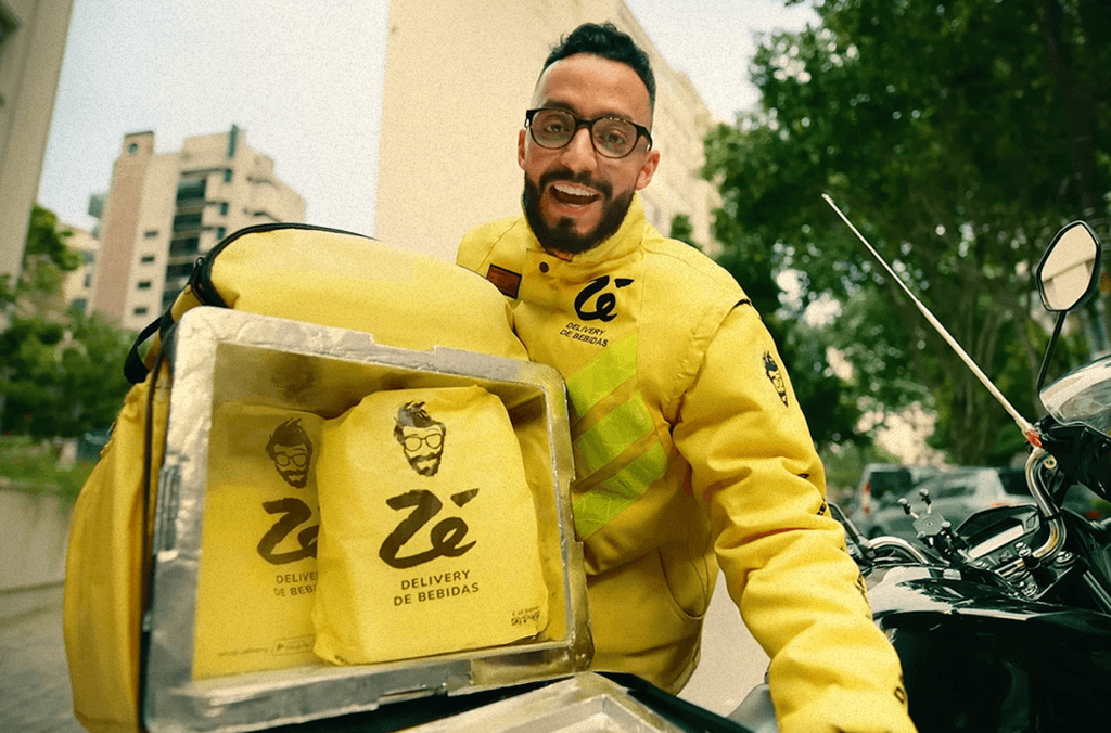 Zé delivery's promotional image
