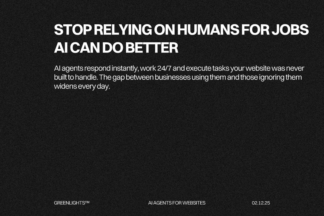 AI agents for websites.