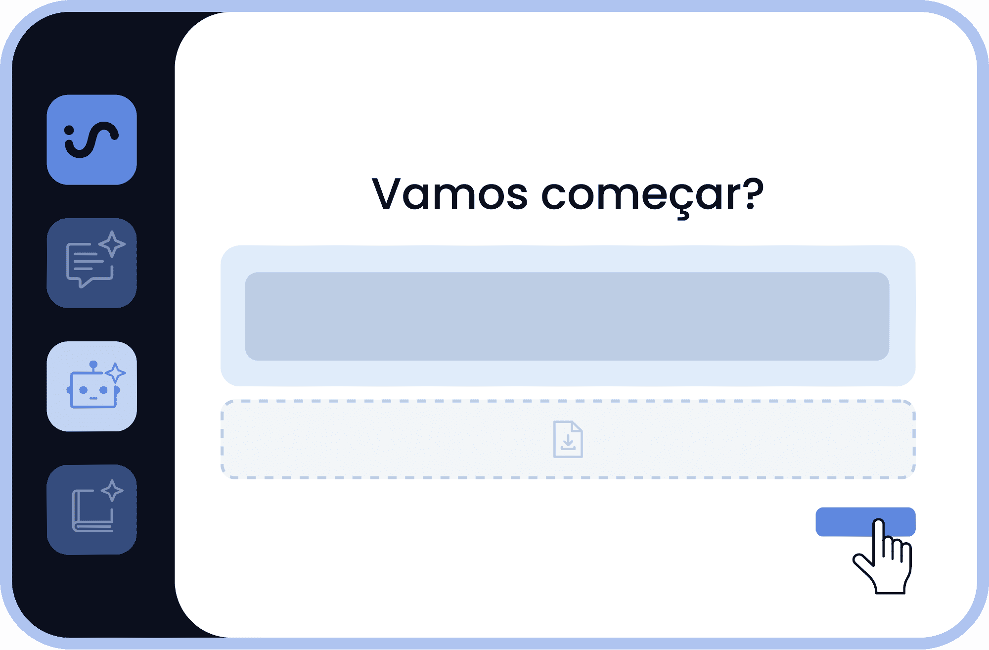 Interface do Agente da Inspira.