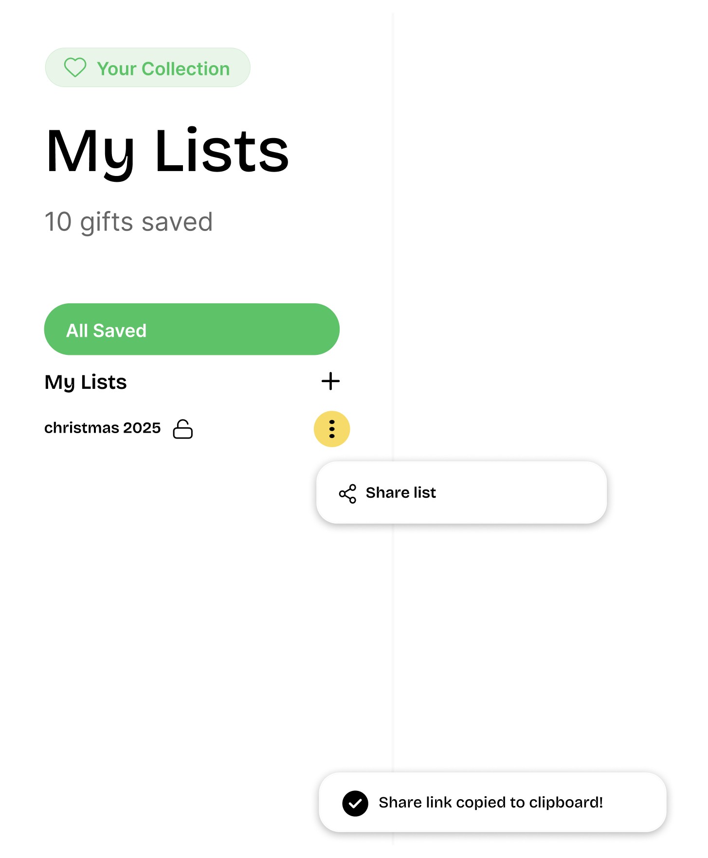 An image of Freelio's budget ui