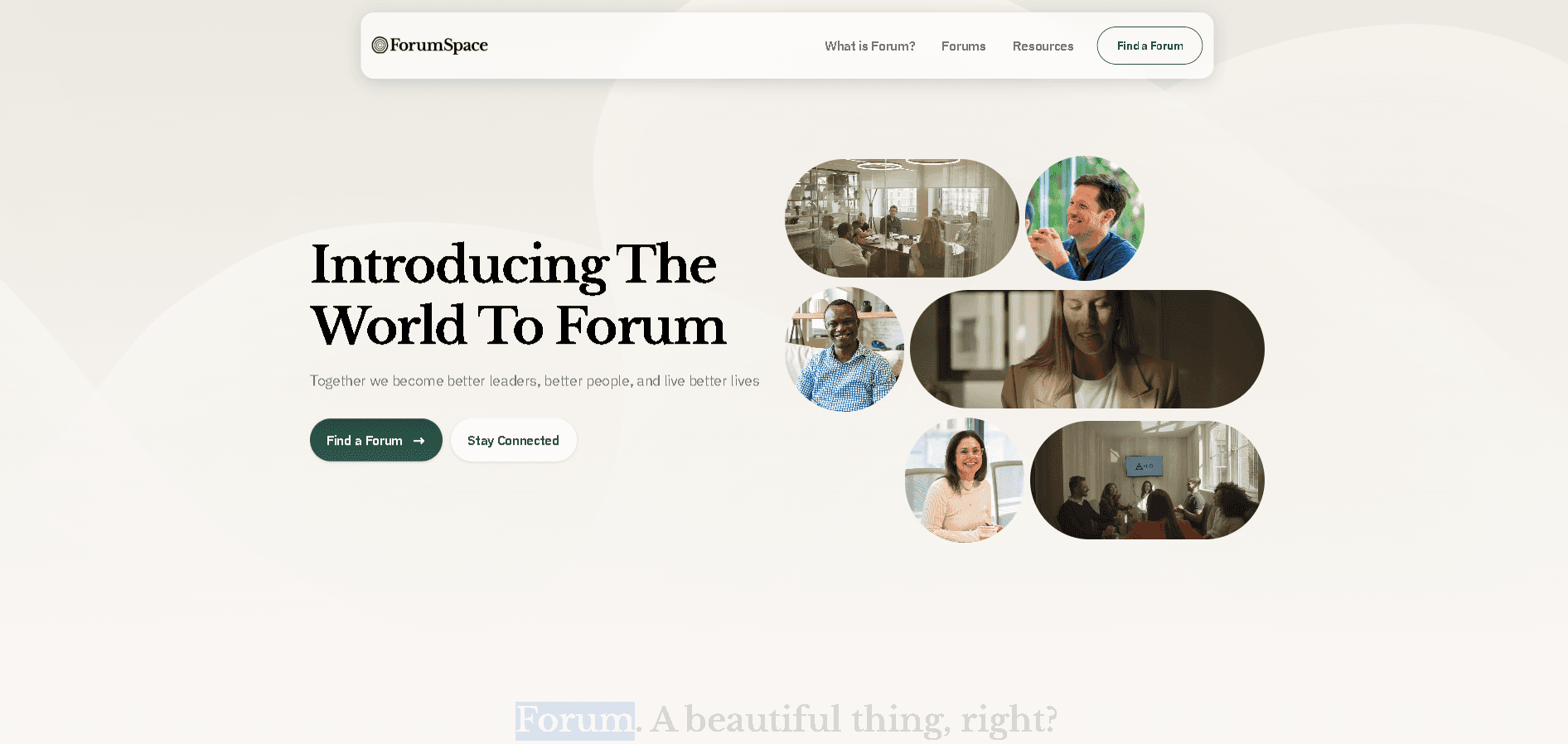 ForumSpace - Best Entrepreneur Community for Established Leaders Overall
