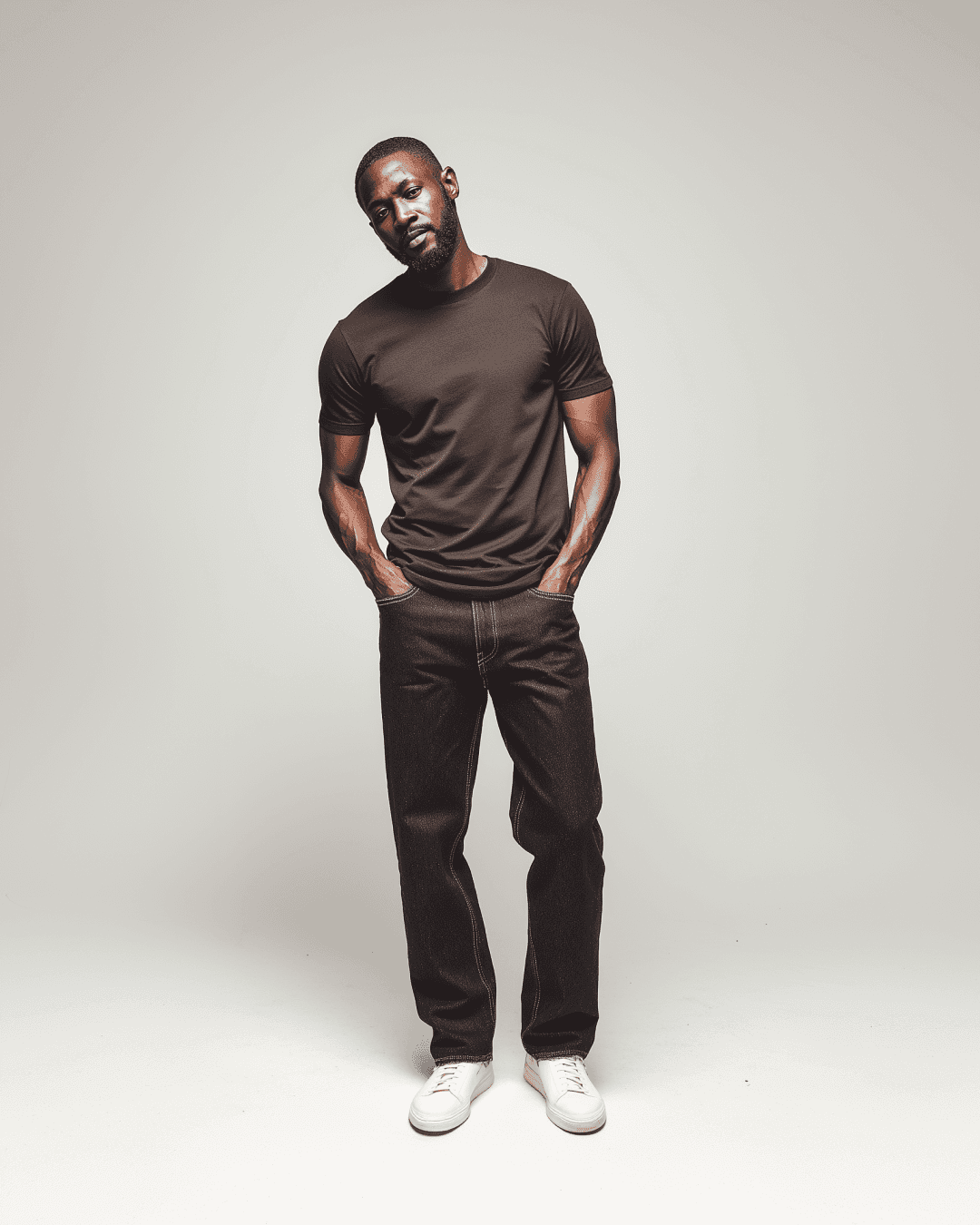 image of a lady in a blue puffer jacket