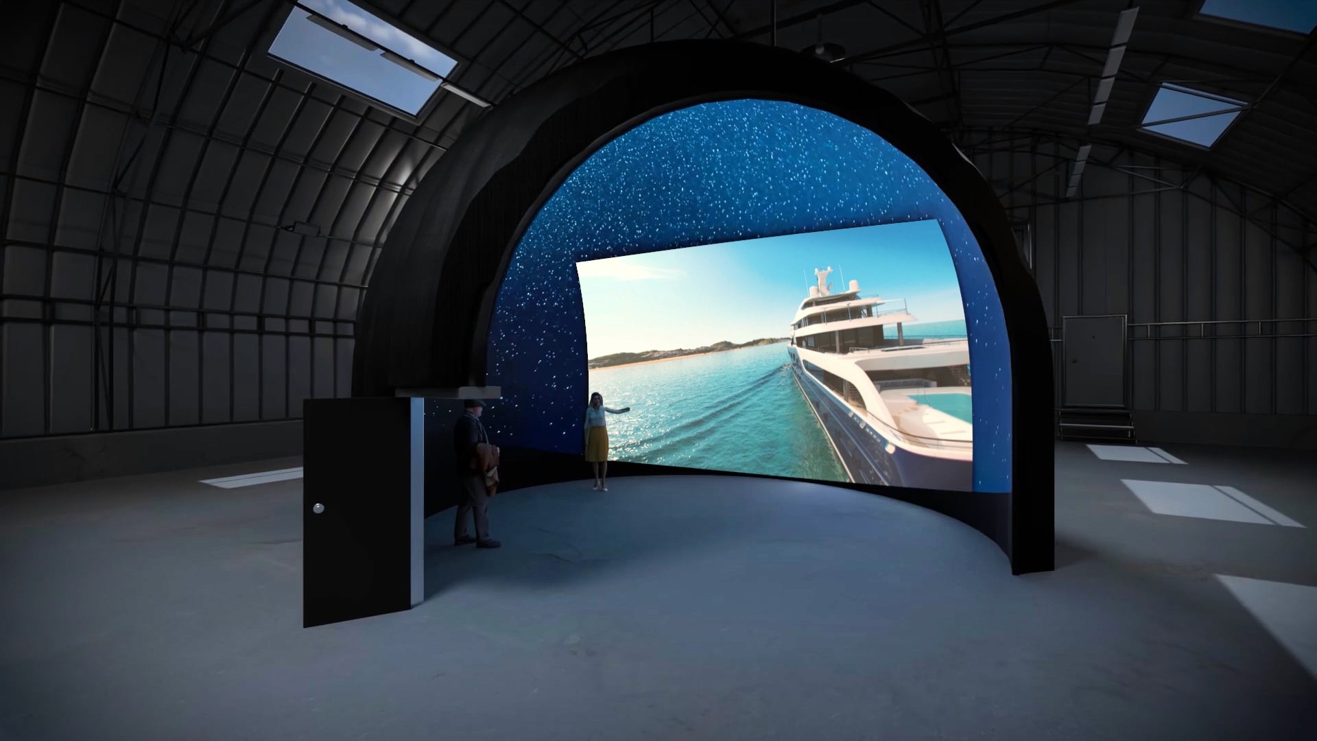 Icon virtuele showroom — interactieve virtuele showroom voor productverkenning en klantbetrokkenheid