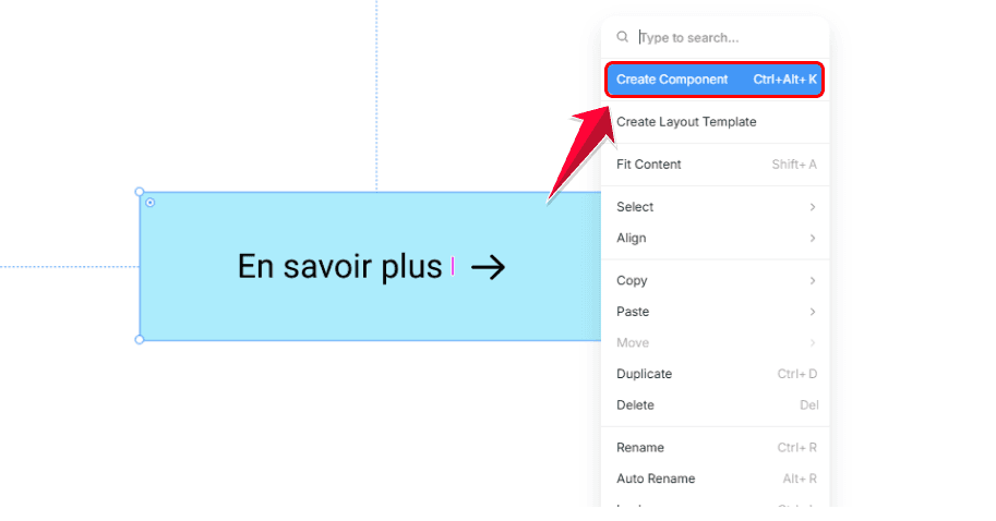 Création d’un composant bouton réutilisable sur Framer