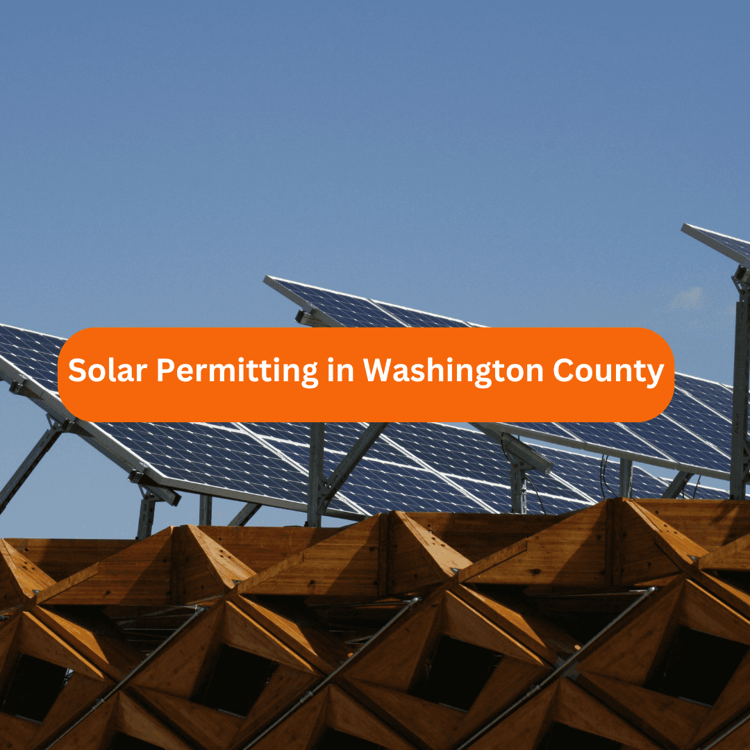 Solar Permitting in Washington County