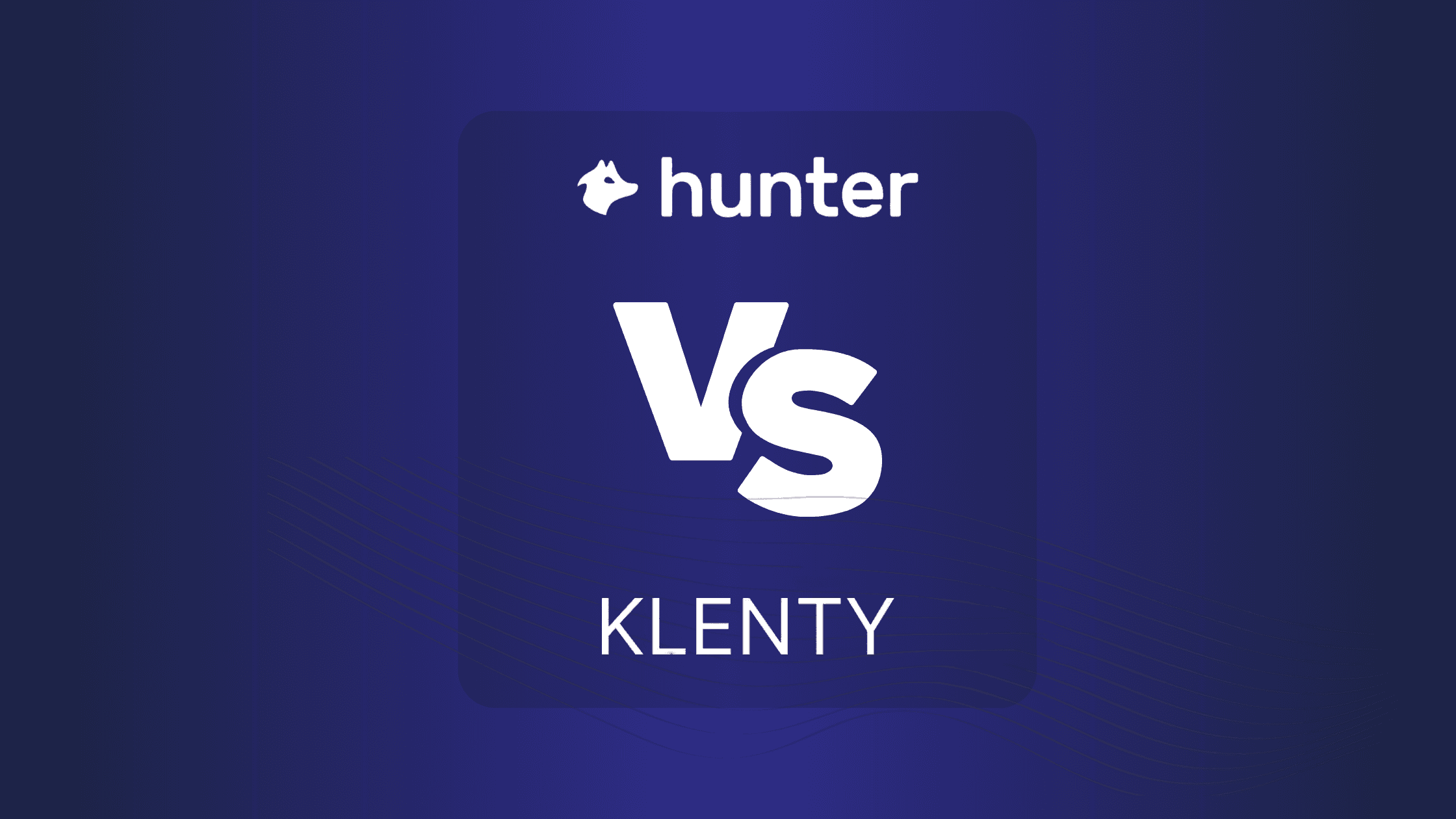 Hunter Vs Klenty