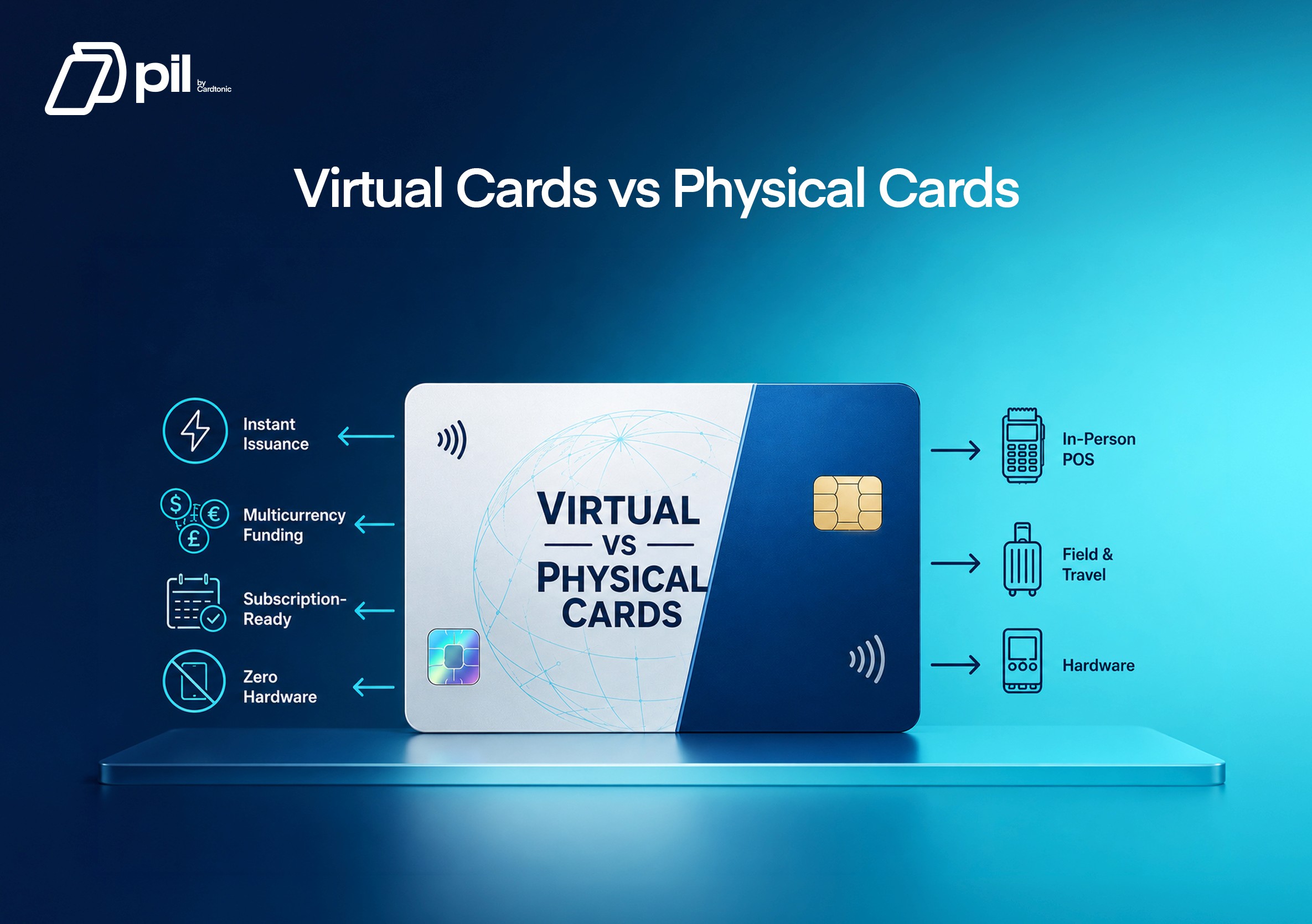 virtual cards vs physical cards
