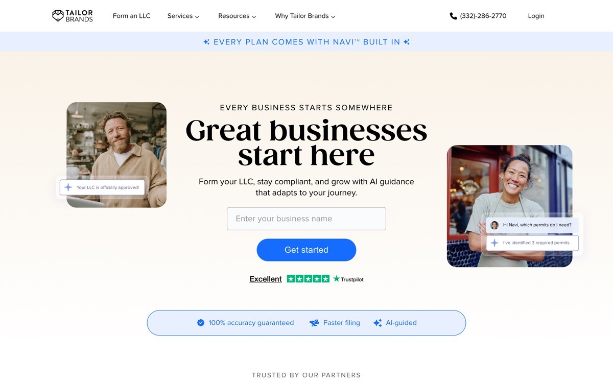 Best Brand Identity Tool Startup with Tailor Brands