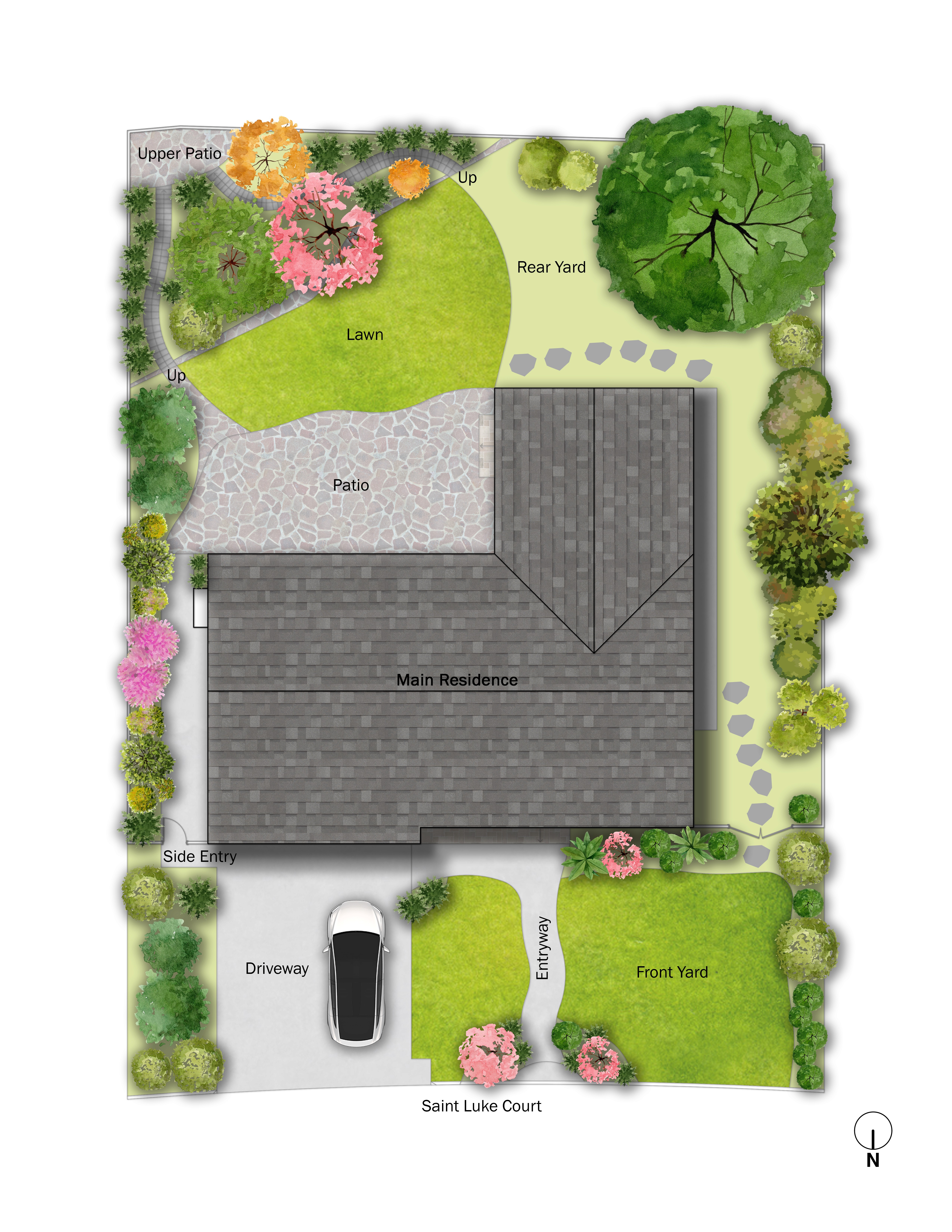Saint Luke Court Site Plan