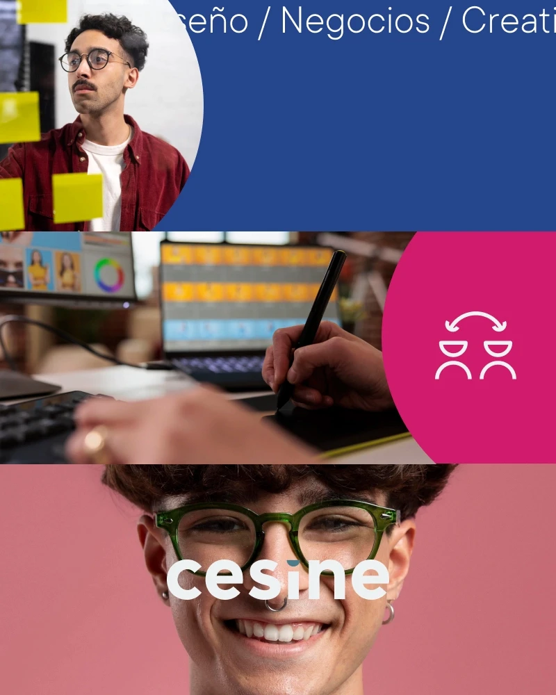 UI deisng para Escuela Cesine - David Ramirez - Ramiz