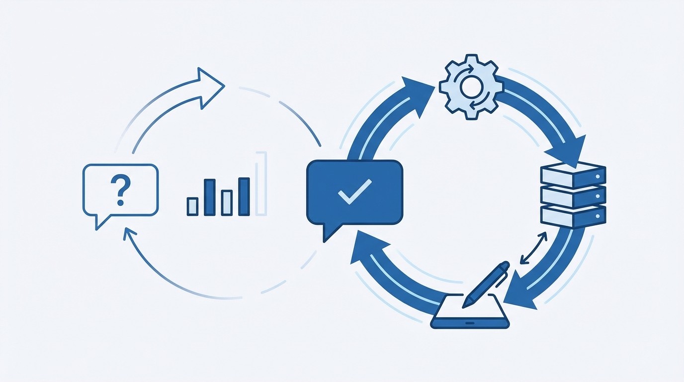 Why Conversation Metrics Fail Without Closed-Loop Resolution In Customer Workflows concept illustration - RadMedia