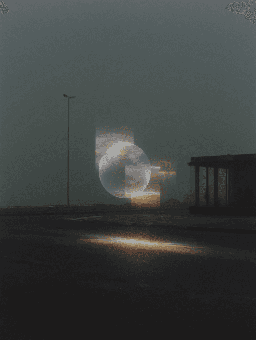 Surreal urban glow