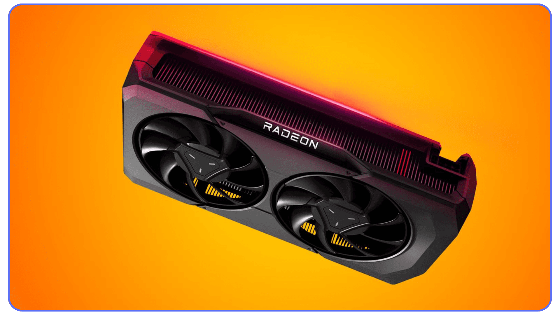 AMD Radeon RX 7600 graphics card designed for entry-level video editing and motion graphics