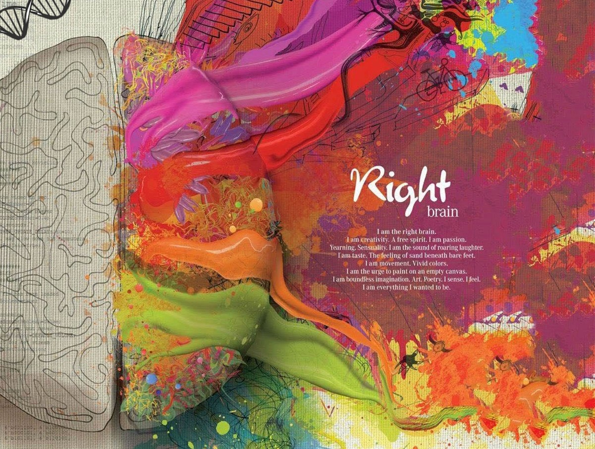 Woman with color palette