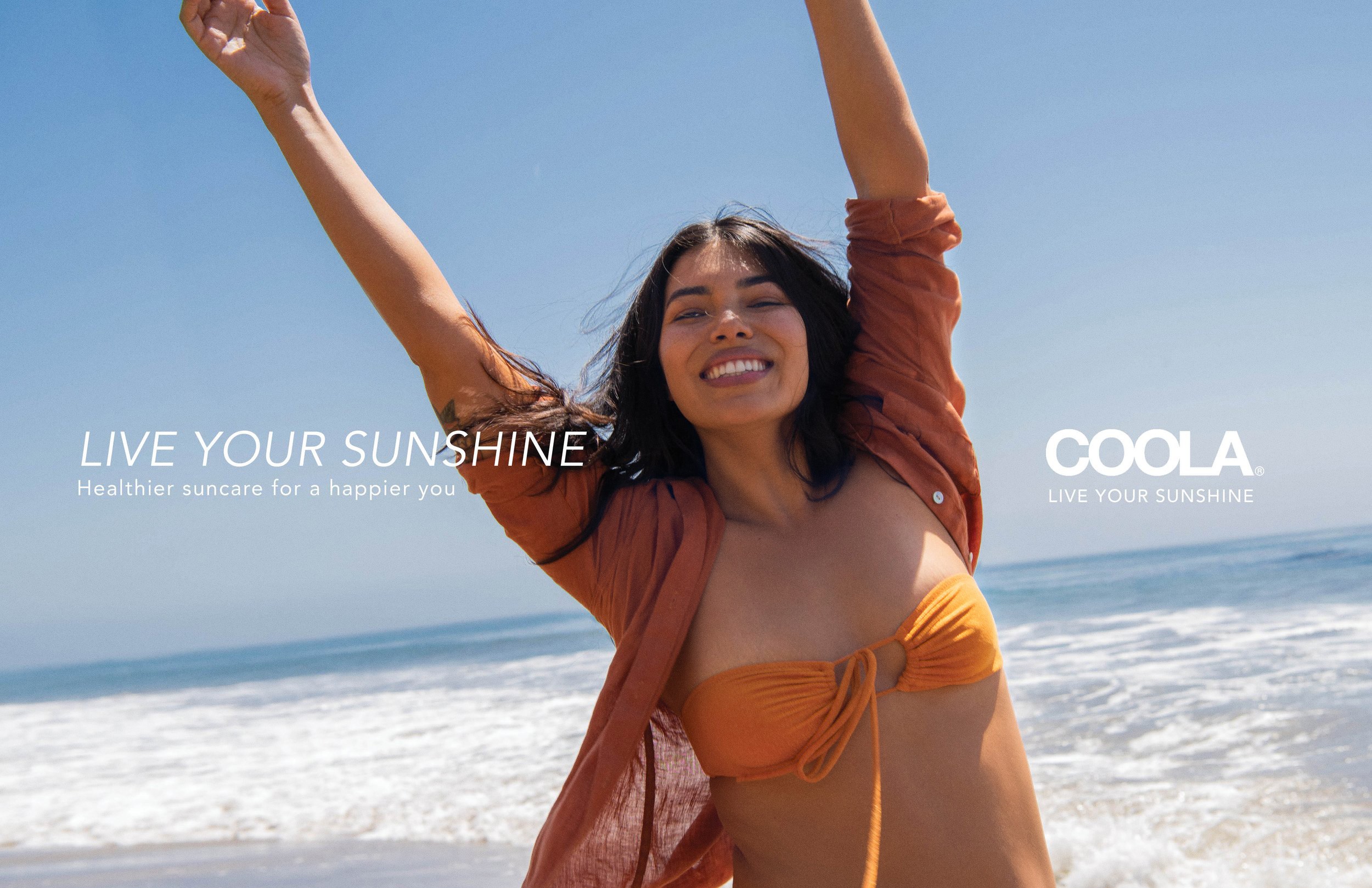 Colour grading and retouching for Coola, suncare brand campaign