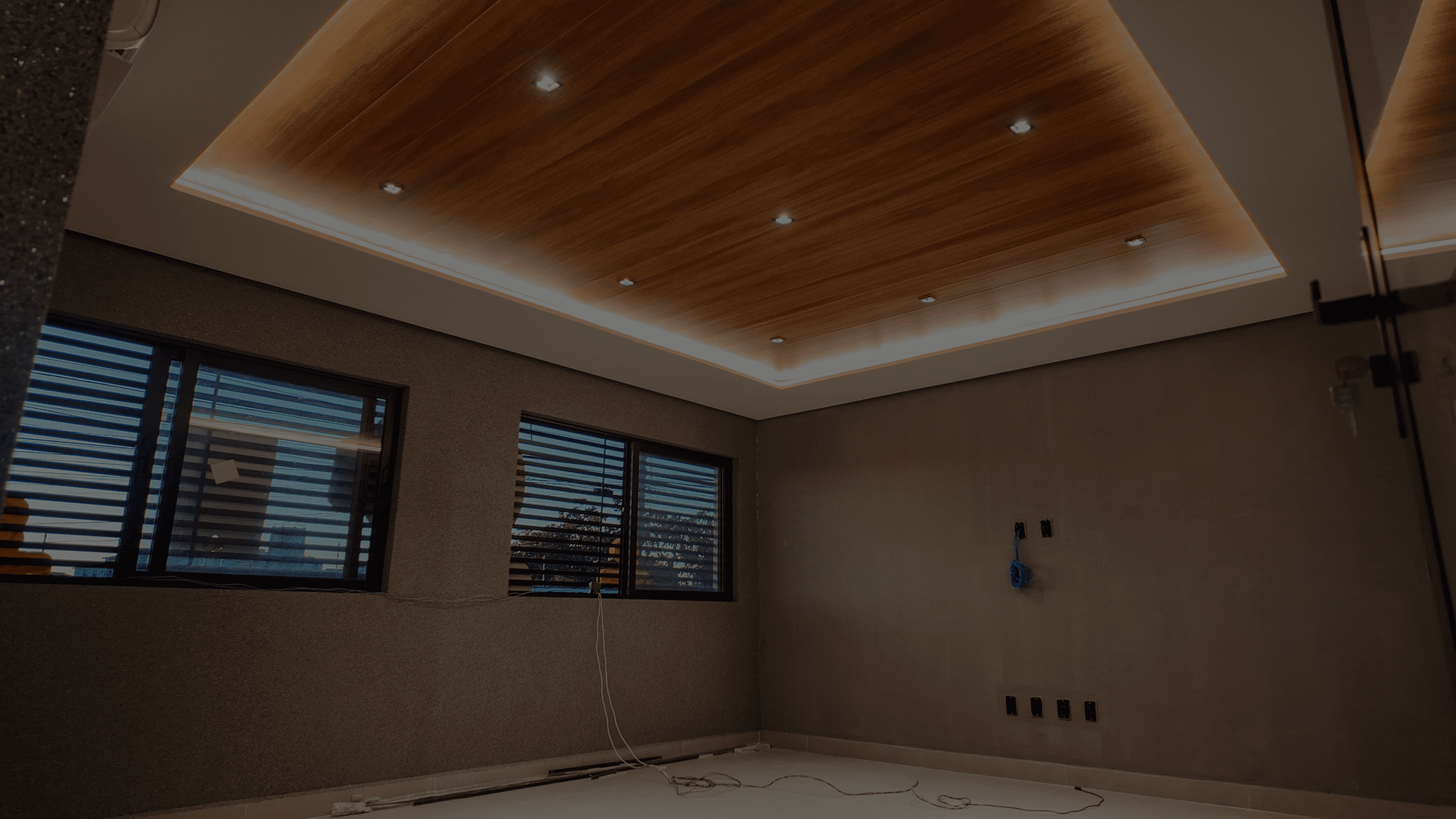 white wall paint with black shadow