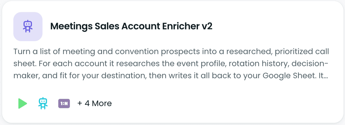 The Researcher: Meeting Sales Account Enricher Agent