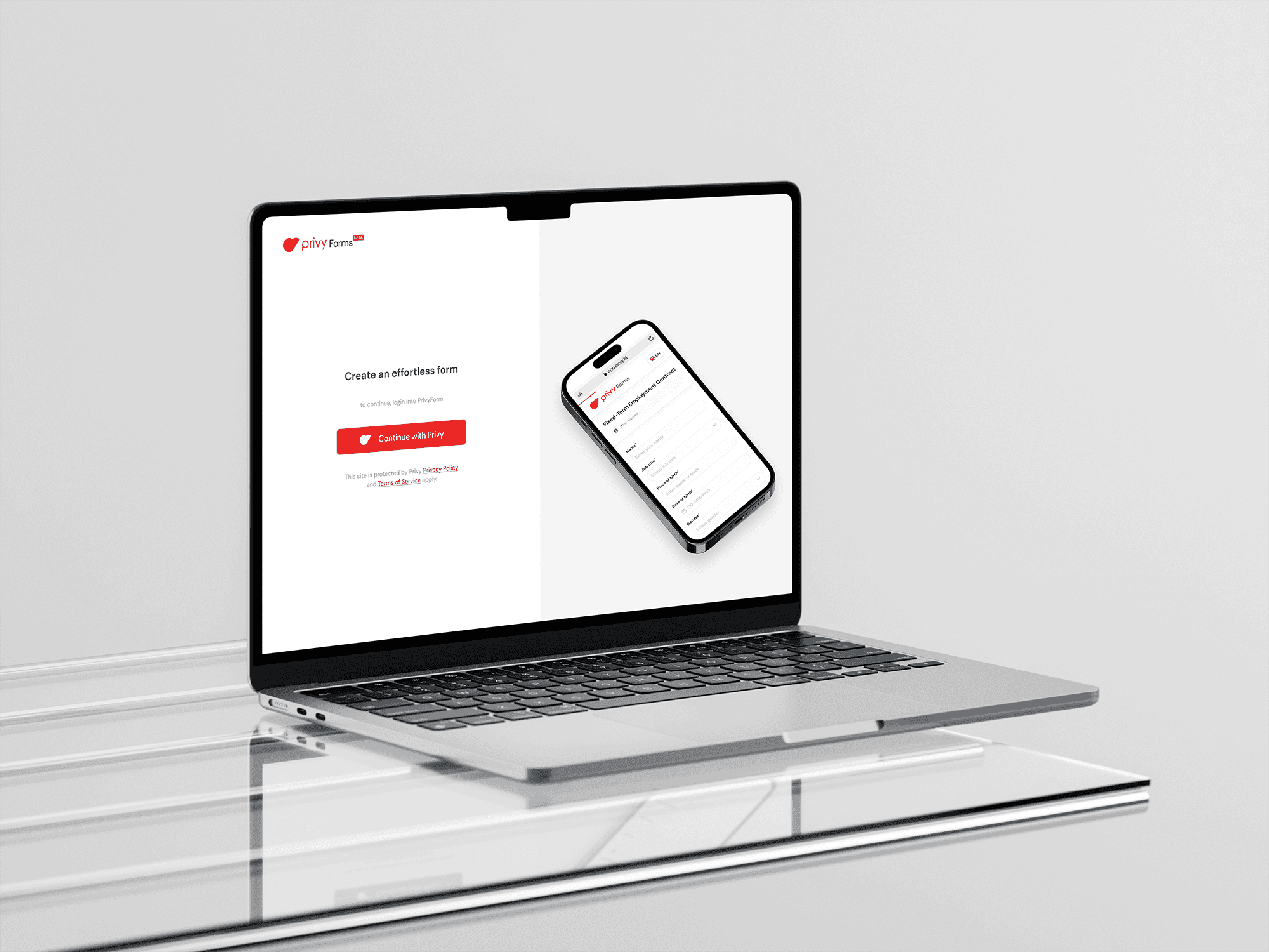 PrivyForm: Secure Form Collection & Digital Signing