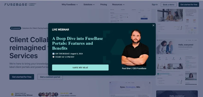 FuseBase lead magnet