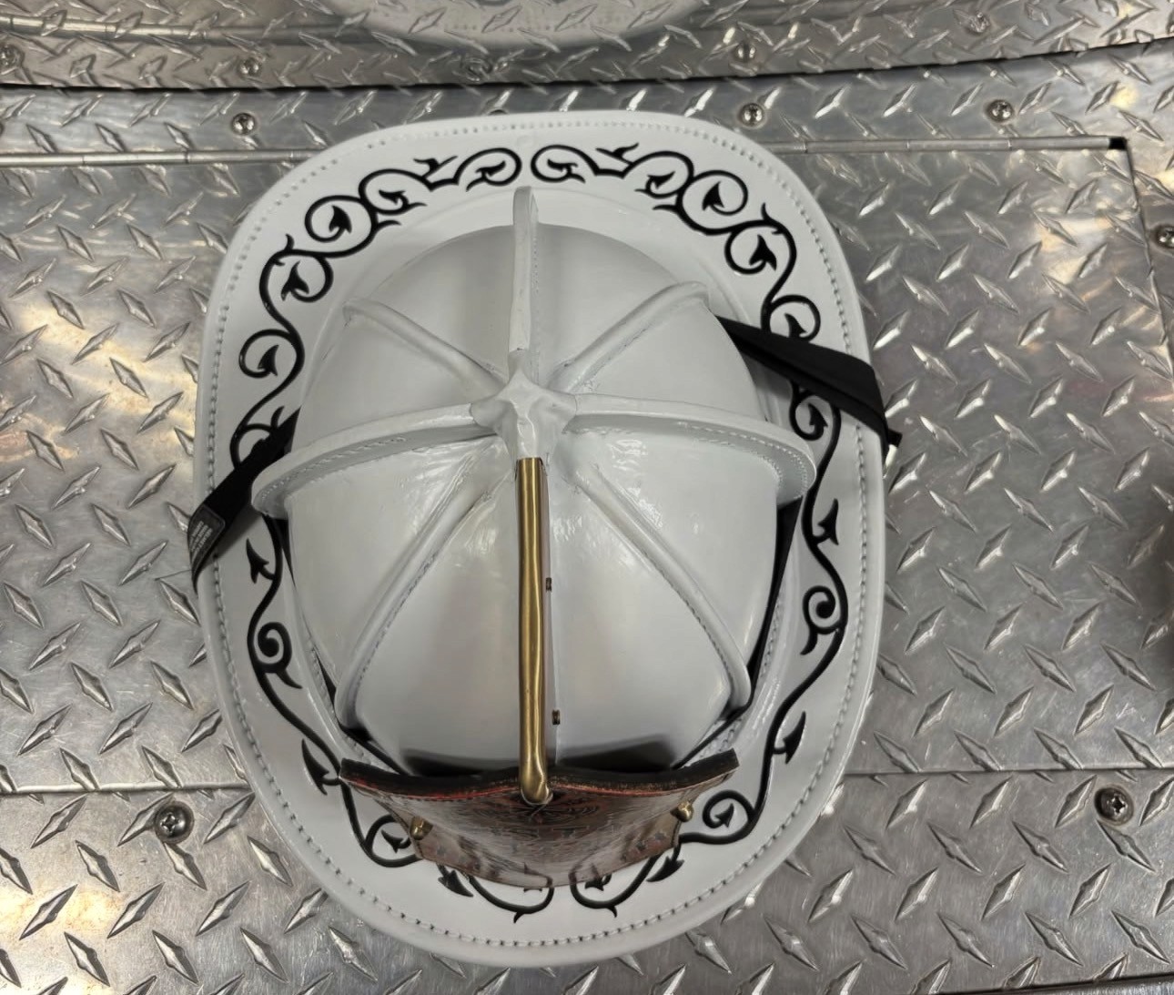 Completed helmet work photo