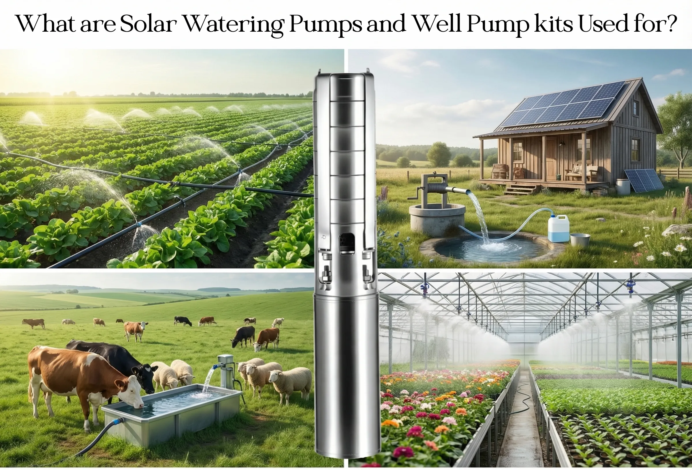 the application of solar water pump