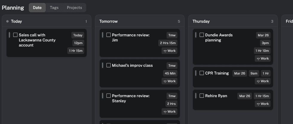 Mobile app preview