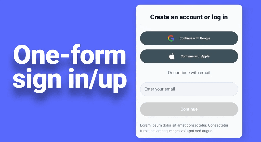 create account