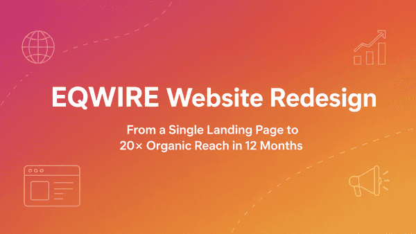 Fintech Website Redesign & SEO: A 12-Month Case Study