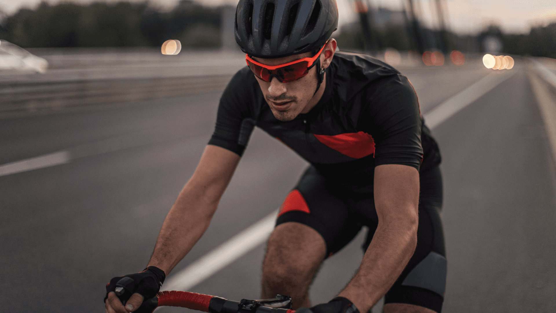 Black plastic pouch on velvet