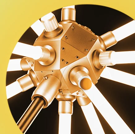 Design de vinyle de musique LP psychédelique mêlant graphisme surréaliste et photographie esthétique