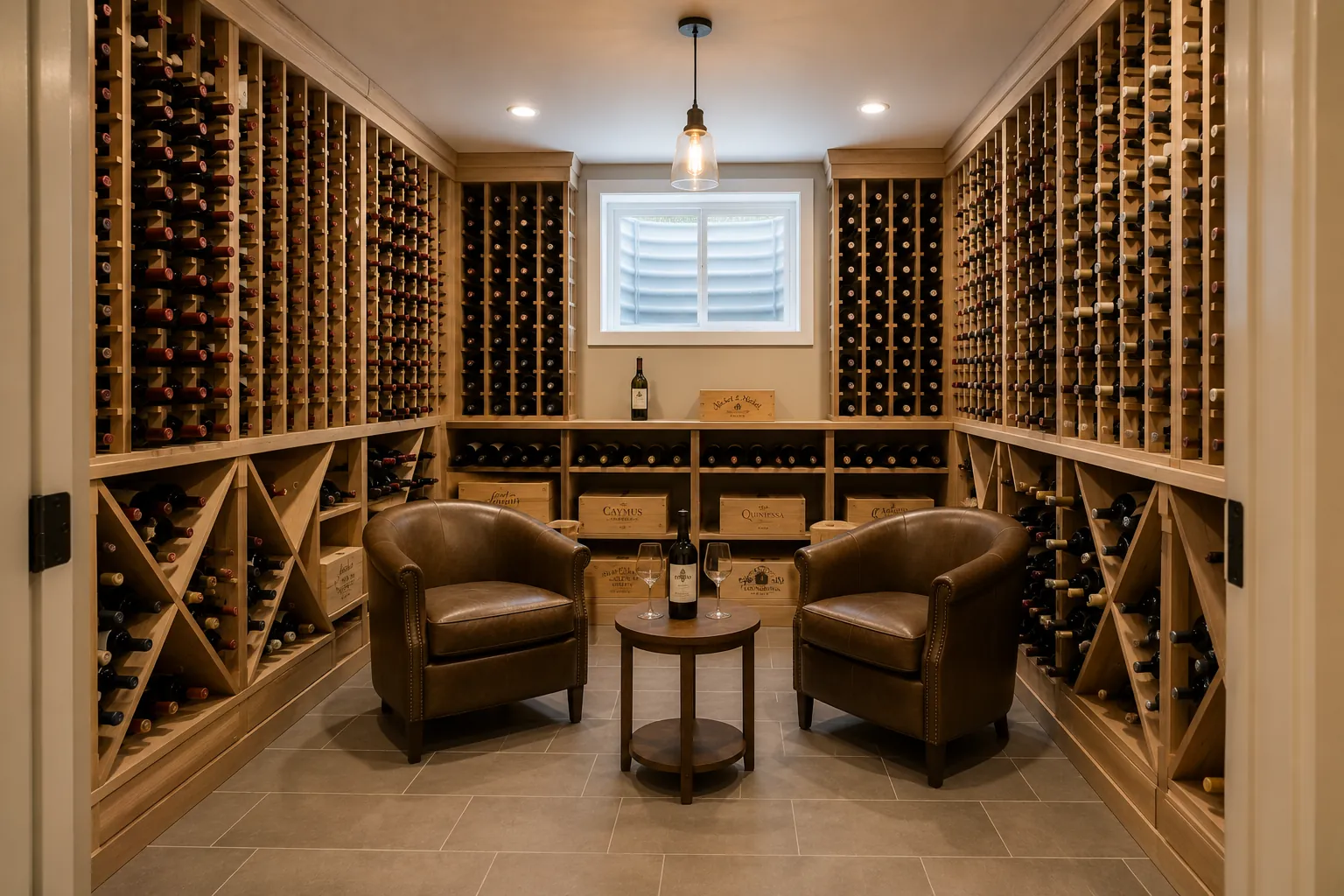 Multipurpose finished basement