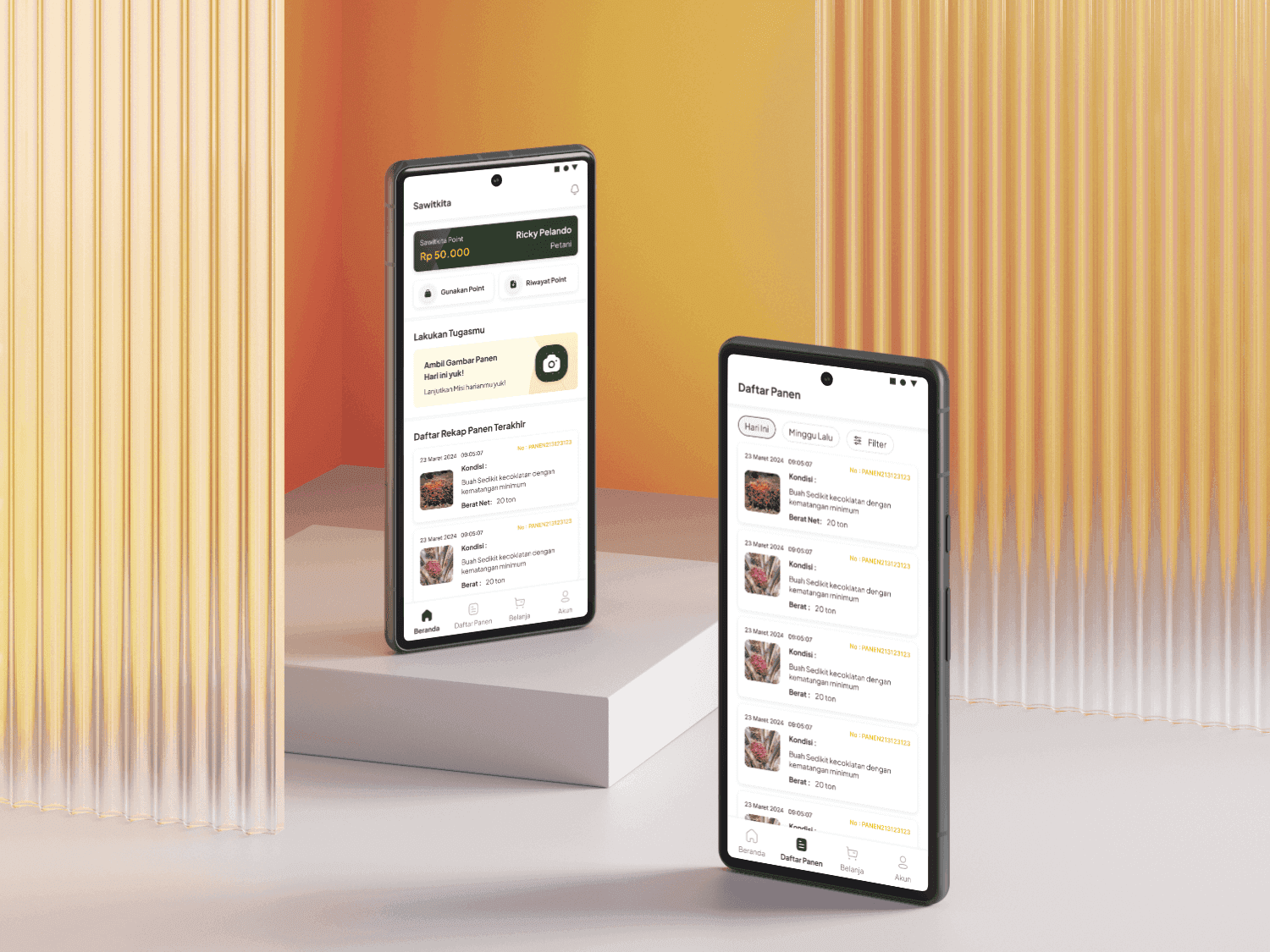 Manage Palm Harvest Sawitkita