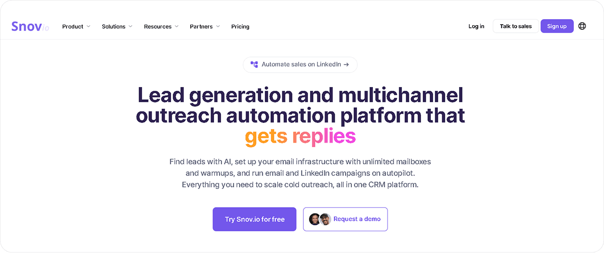 snov-homepage