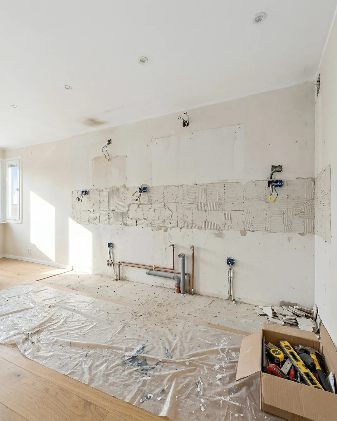 Close-up of smile showing yellowed teeth