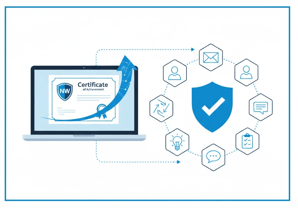 Save time wih digital credentials - Wauld